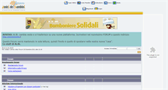 Desktop Screenshot of amicideibambini.net